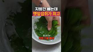 지방간은 깻잎 섭취가 최고! 간 건강 활력소 #지방간제거 #지방간에좋은음식 #간건강 #깻잎