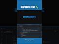 Responsive Text No Media Query 🤯 Clamp CSS #WebDev