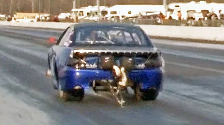 Tim Essick Small Block Twin Turbo runs 4.25
