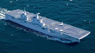 China’s Type 076 Sichuan Deploys Type C Loyal Wingman Drone With Catapult Launch Capability