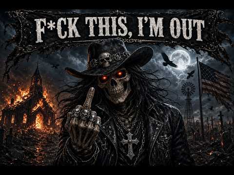 F*CK THIS, I’M OUT 💀 | Dark Outlaw Country Anthem | Hard-Hitting Country Blues