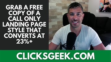 Landing Page Example | 23%+ Conversion Rate Landing Page (Call Only Page)