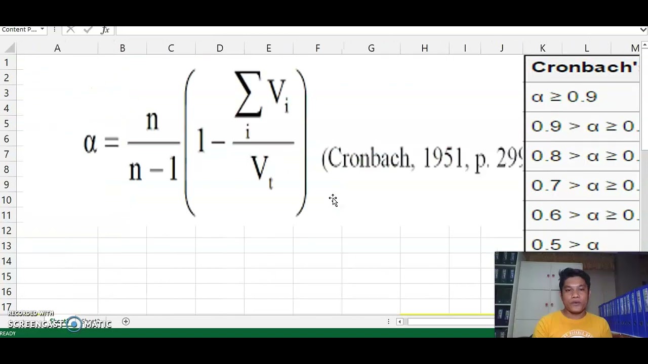 Reliability test Cronbach Alpha - YouTube