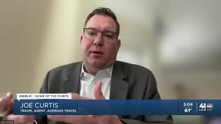 KSHB's Kevin Holmes spoke with a travel agent on Super Bowl travel tips
