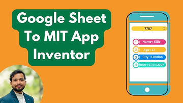 How To Fetch Data by ID from Google Sheets in MIT App Inventor 2 | 2024 Tutorial