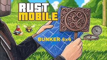 Rust Mobile  Bunker That Makes You Untouchable – Build Tutorial