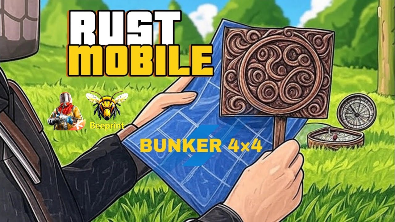 Rust Mobile  Bunker That Makes You Untouchable – Build Tutorial