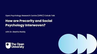 How are Precarity and Social Psychology Interwoven Unravelling Connections with Dr. Geetha Reddy
