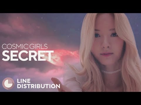 COSMIC GIRLS - Secret (Line Distribution)