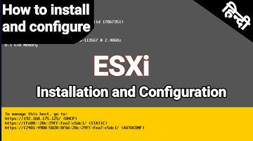 VMware ESXi - How To Install and Configuration VMware ESXi | Step by Step in Hindi | TechGuru Yug