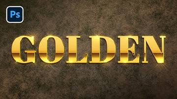 How to Create a Stunning Golden Text Effect in Adobe Photoshop