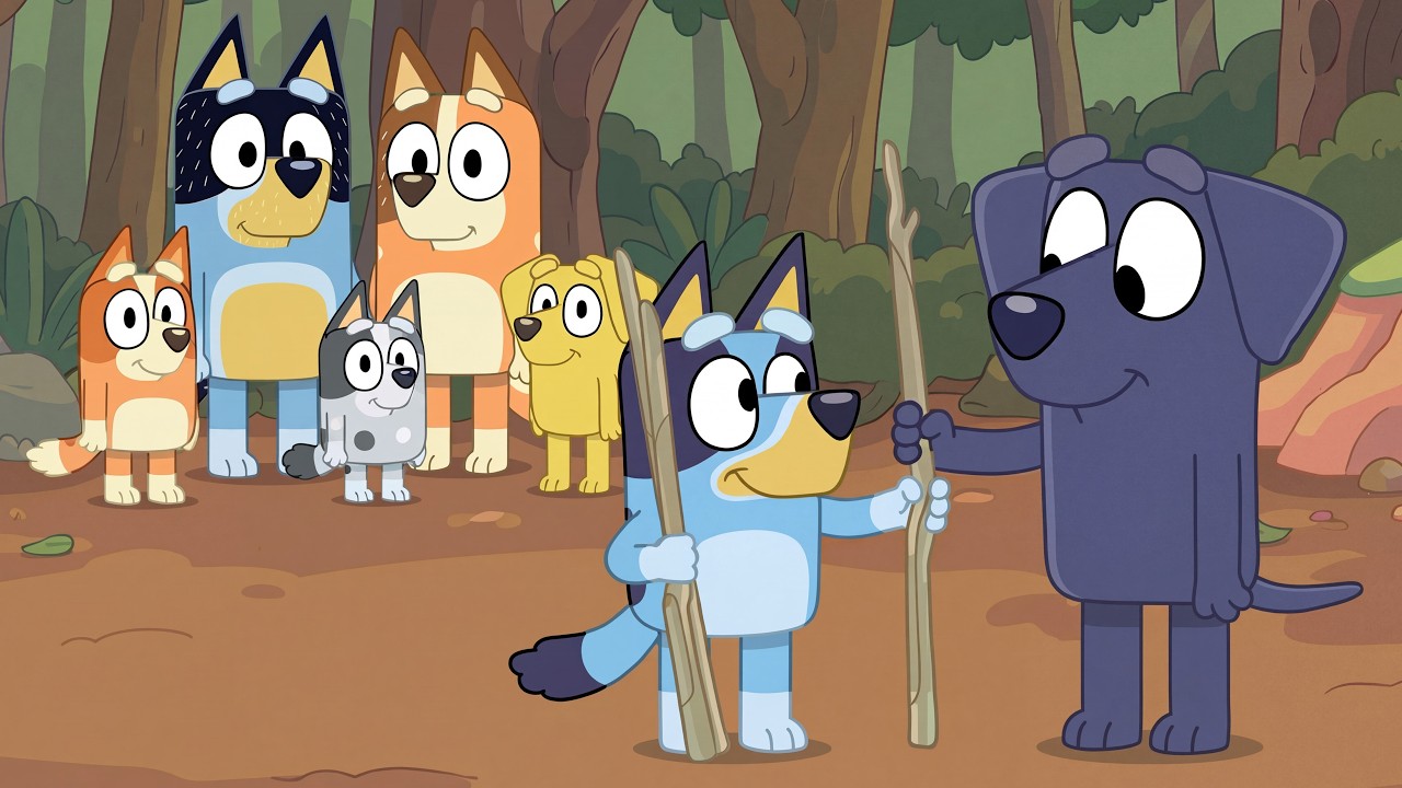 Bluey Let's Play! CAMPING - Fun Kids Game | Bluey Games