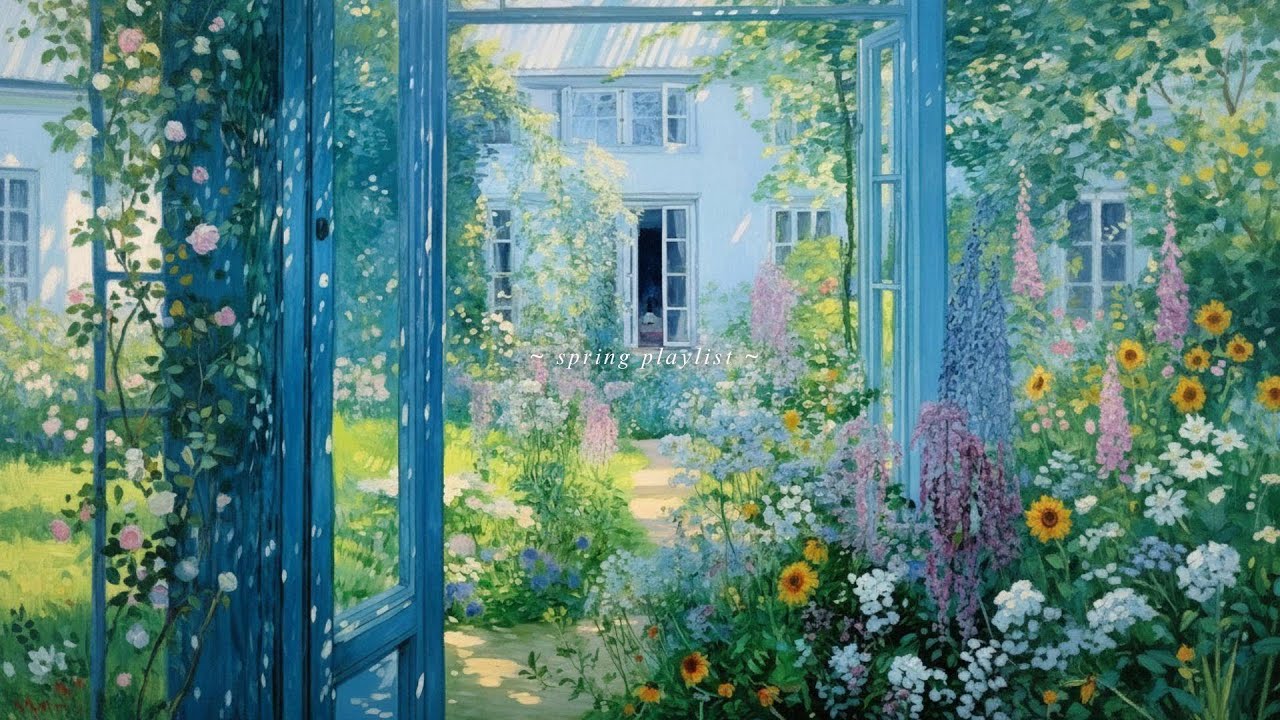 Waltz of the spring ~ Relaxing waltz music 🌼 Spring music for relaxing, stress relief