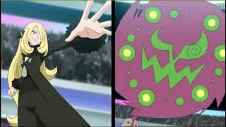 Pokemon  journeys Ash Vs Cynthia Episode 123 battle AMV II ROYALITY II