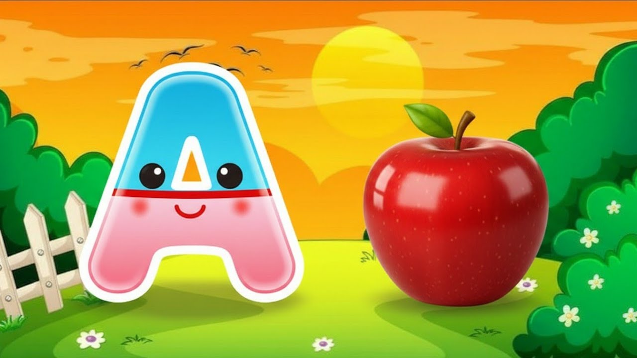ABC Phonics Song | A for Apple 🍎 B for Ball ⚽️ C for Cat 🐱 | Learn ABC ...