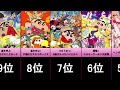 クレヨンしんちゃん 映画人気ランキング【TOP28】