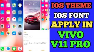 Ios theme and font install in vivo v11 pro screenshot 3