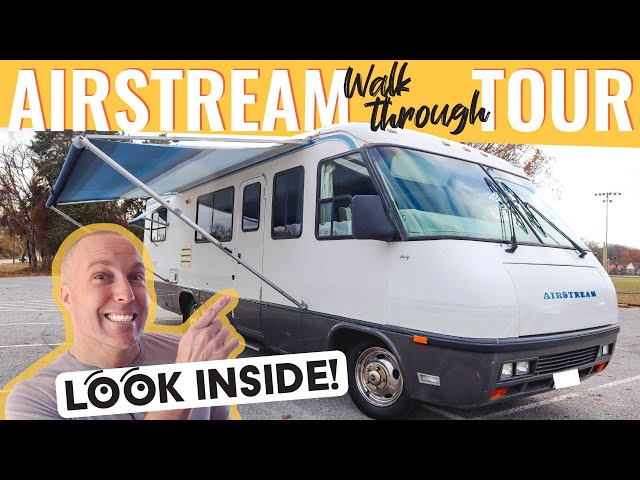 1994 Airstream Land Yacht Motorhome Tour | Full RV Walk Through of