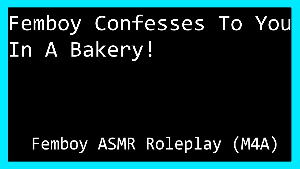 Femboy Confesses To You In A Bakery! ~ Femboy ASMR Roleplay (M4A)