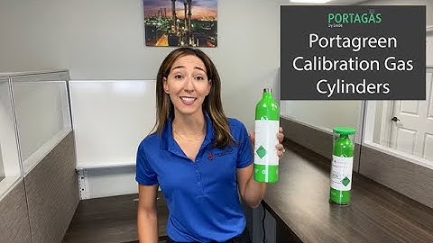 Two Minute Tuesday: Portagas Portagreen Calibration Gas Cylinders