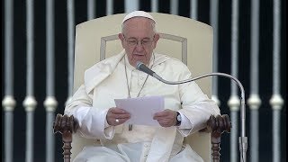 Pope concludes catechesis series on baptism by focusing on the rites of the sacrament