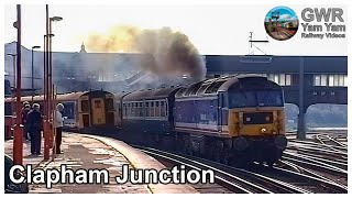Trains at Clapham Junction in 1993 - 4k Remaster. - YouTube