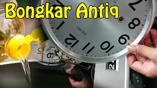 Tutorial Restorasi Jam Dinding Antik Seiko 30 Hari Era 70-an Langkah demi Langkah