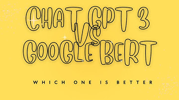 CHAT GPT 3 Vs Google BERT