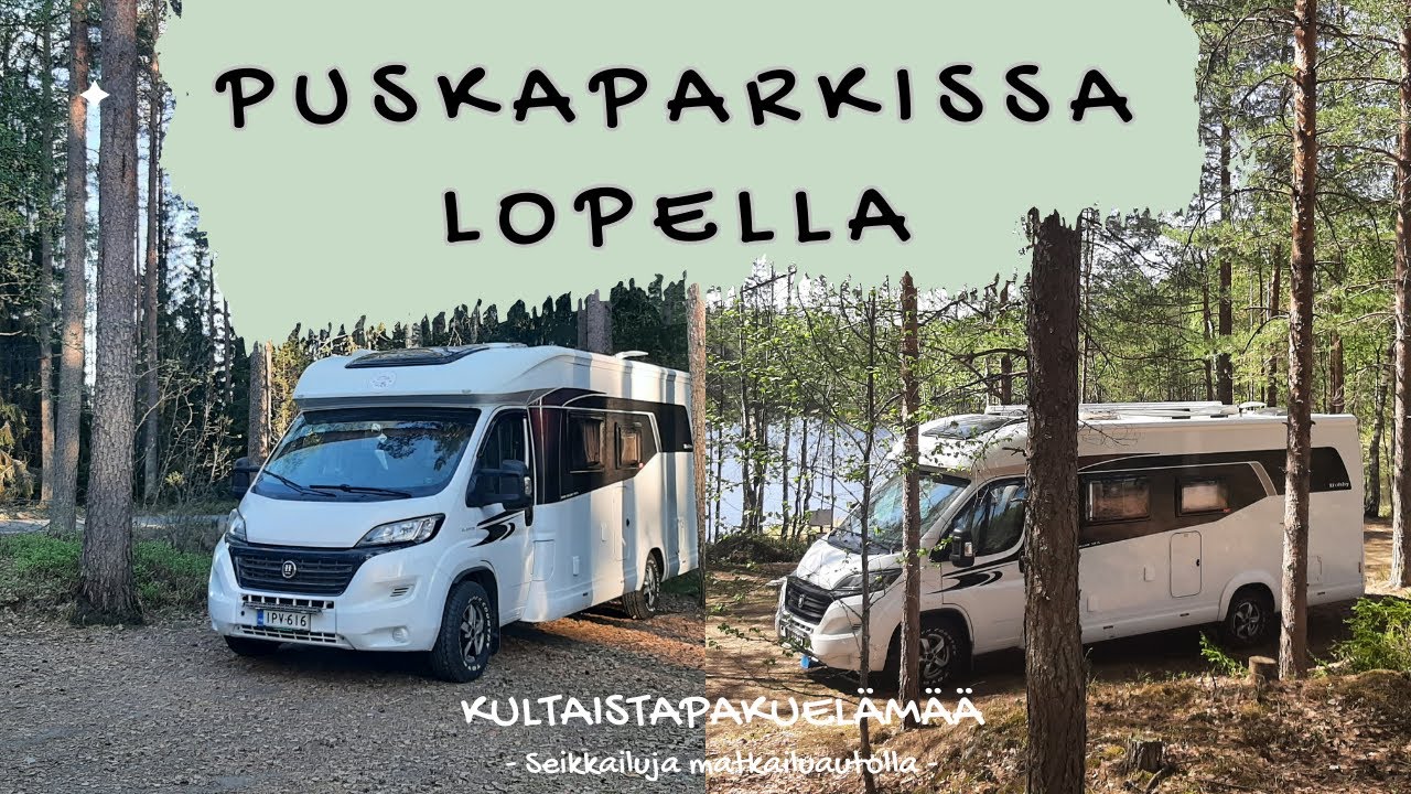 Puskaparkissa Lopella