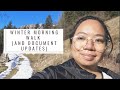 Morning winter walk and document updates