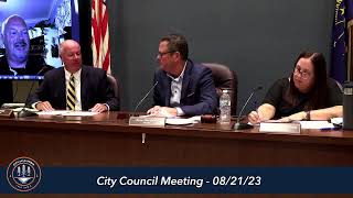LaPorte City Council Meeting - 08/21/23