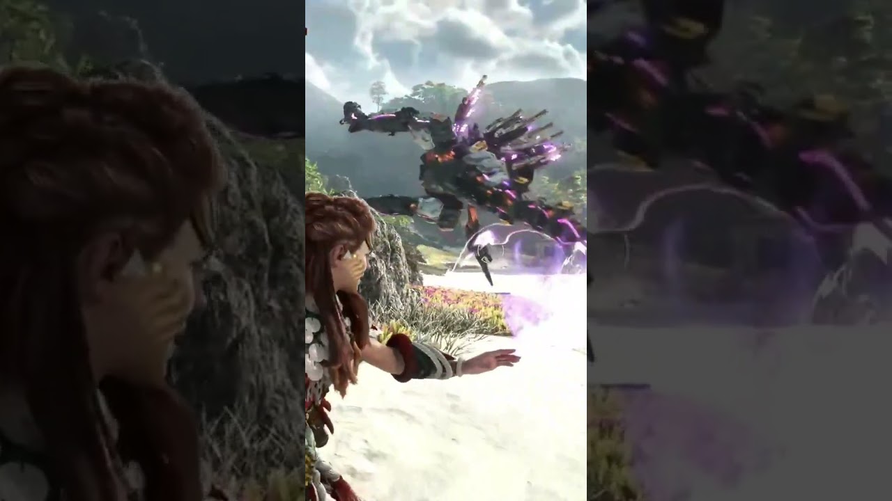 Slaughterspine went flipity flip. 🤣🤣 Horizon Forbidden West 