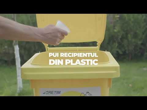 Colectarea separată a deșeurilor - AMBALAJE DIN PLASTIC