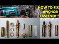 How to install concrete anchors. | Anchor Bolt. | Anchor Fastener. #anchors #fastener