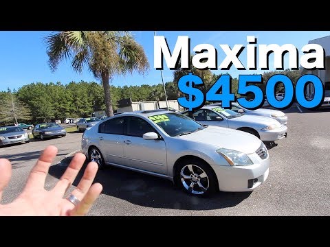 Here&rsquo;s a 2007 Nissan Maxima 3.5SE ( ONLY $4500 CASH ) REVIEW & FOR SALE