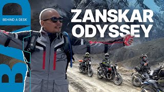 Jinno goes on a Himalayan Adventure with the Royal Enfield Himalayan Scram 411 | Behind a Desk