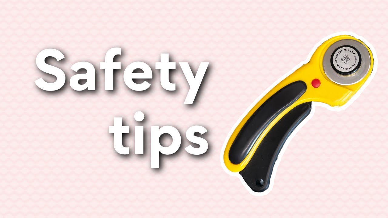 Rotary Cutter Safety for Beginners | Must-Know Tips Before You Cut!