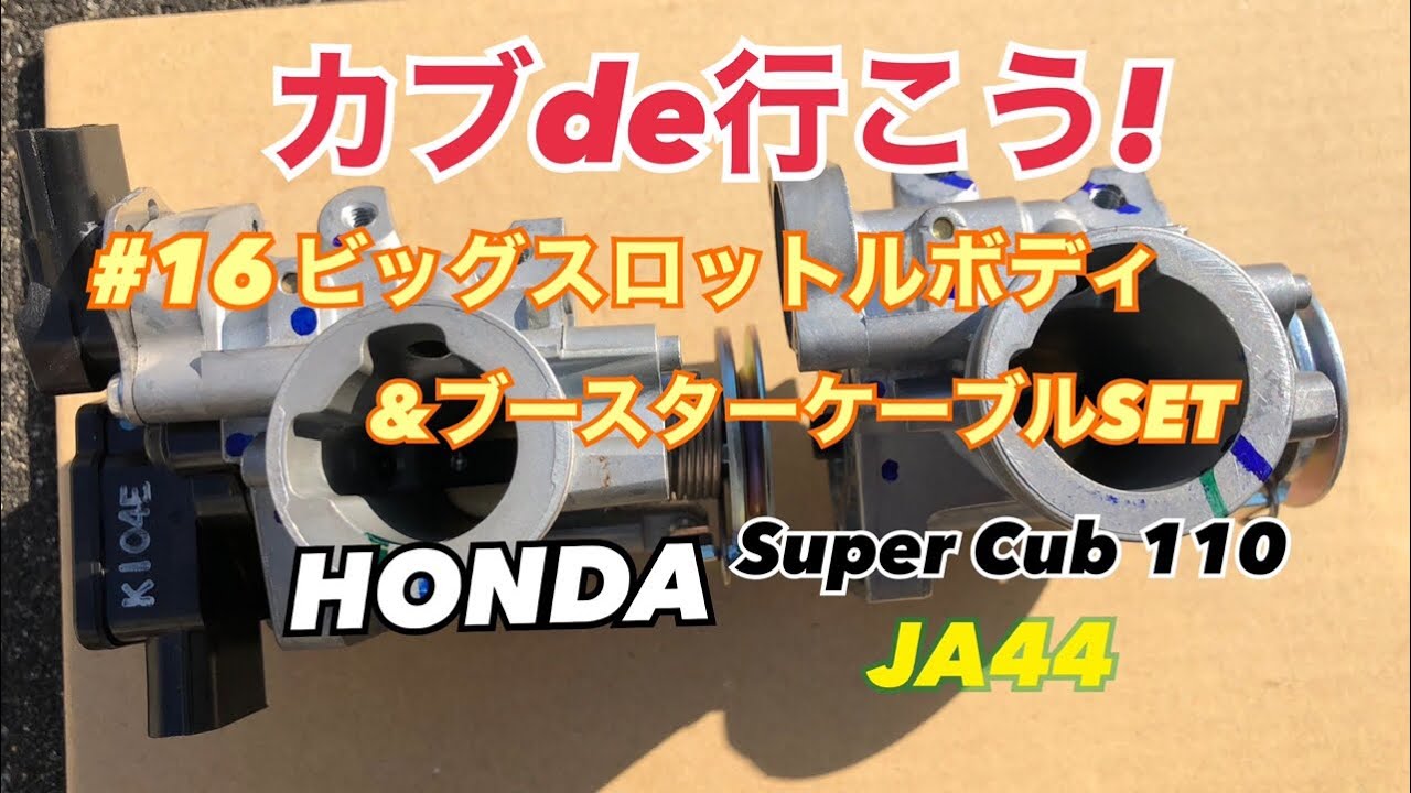 モトブログ】Super Cub 110 (JA44)「カブde行こう！」#16 ビッグ