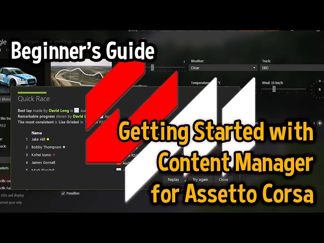 Ultimate Assetto Corsa Content Manager Guide