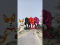Big dinosaur chase T-rex chasing part 413 #shorts #dinosaur #youtube #dinosaurs #superman #video