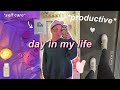 a productive day in my life! *realistic* daily life, grwm + healthy girl habits