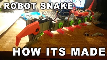 3D Printed Arduino Robot Snake - How I Made It - #1