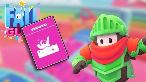 I Made My Own SURVIVAL Level In Fall Guys