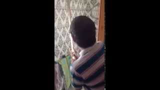 Scottish man scared of spider