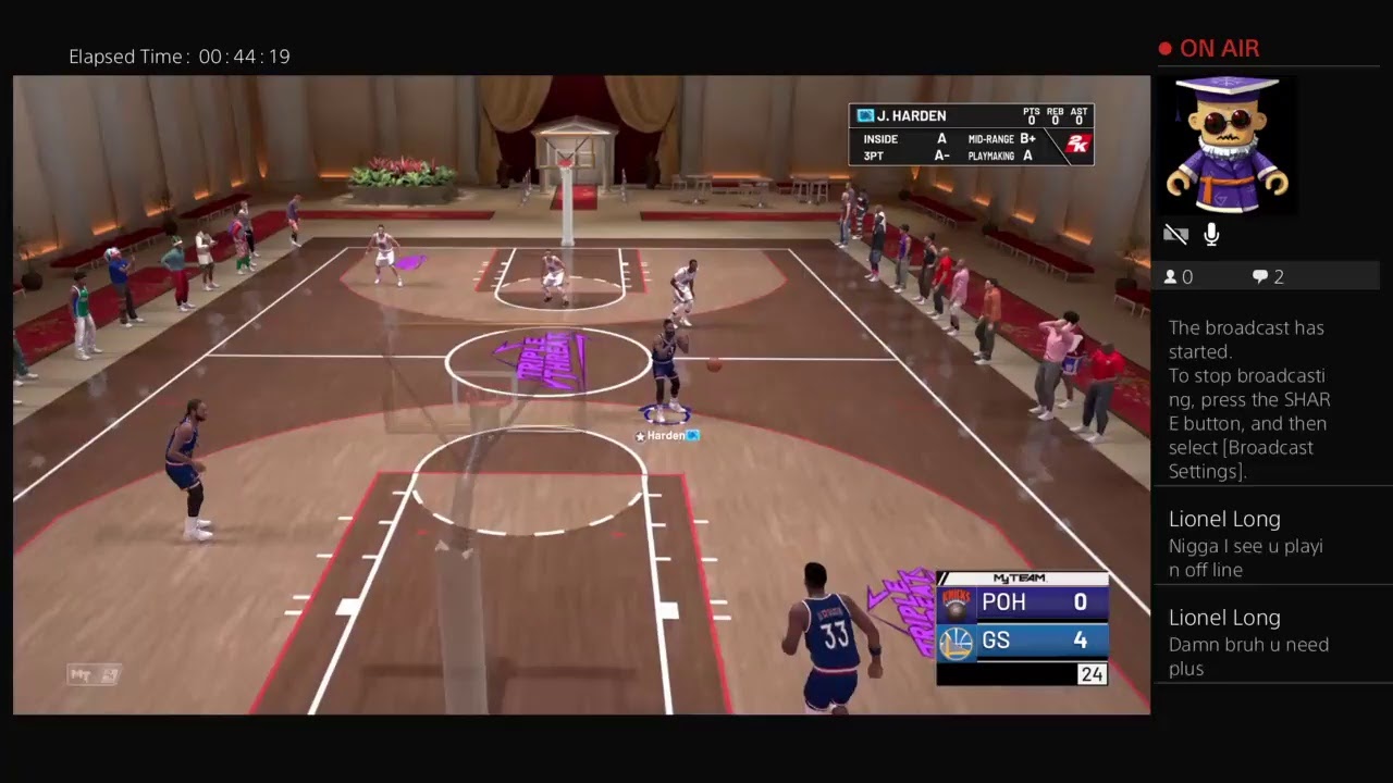 Myteam offline smoking a grizzly chatin