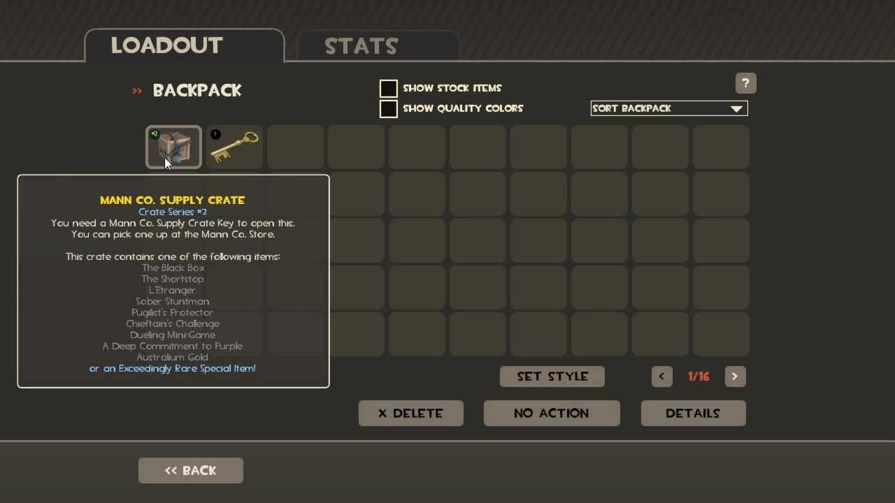 Team Fortres 2 Unboxing Crate Number 2 Using Free TF2 Keys YouTube