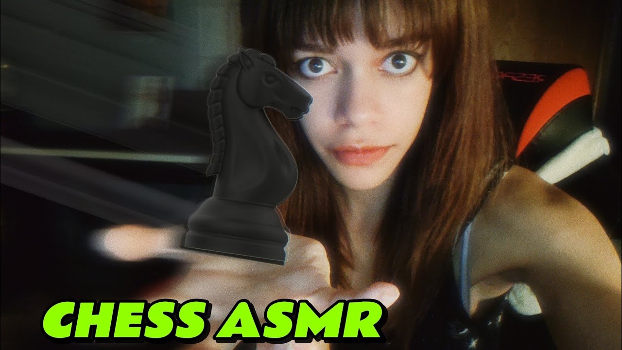 ASMR Chess 300 IQ 200 Elo Game (Whispering + Mouse Clicking)