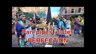 South American Pan Pipe / Pan Flute music performed in York, England.