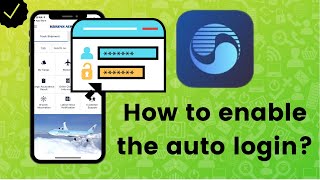 How to enable the auto login option on Korean Air? screenshot 2