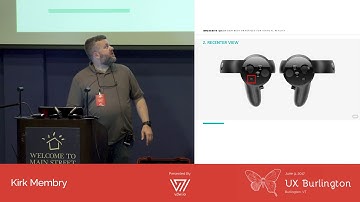 Immersive UX — Design Best Practices for Virtual Reality by Kirk Membry (UX Burlington 2017)